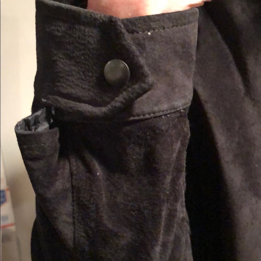 vintage 90s suede JAVA/SUN jacket - Picture 6 of 11